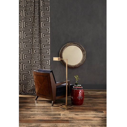 Ruxley Brass Floor Lamp